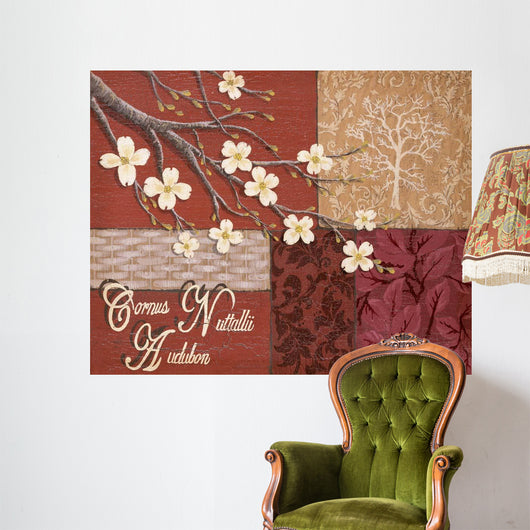 Cornus Nuttallii Audubon Wall Decal
