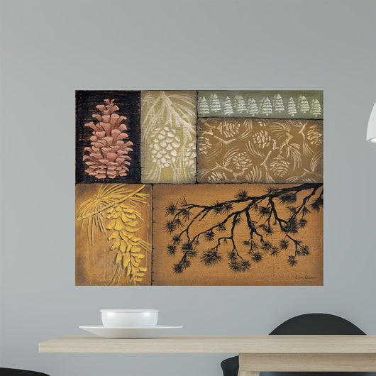 Pine Cones 2 Wall Decal