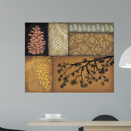 Pine Cones 2 Wall Decal