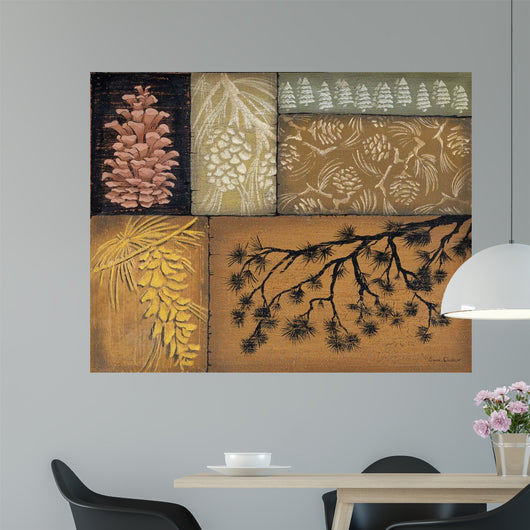 Pine Cones 2 Wall Decal
