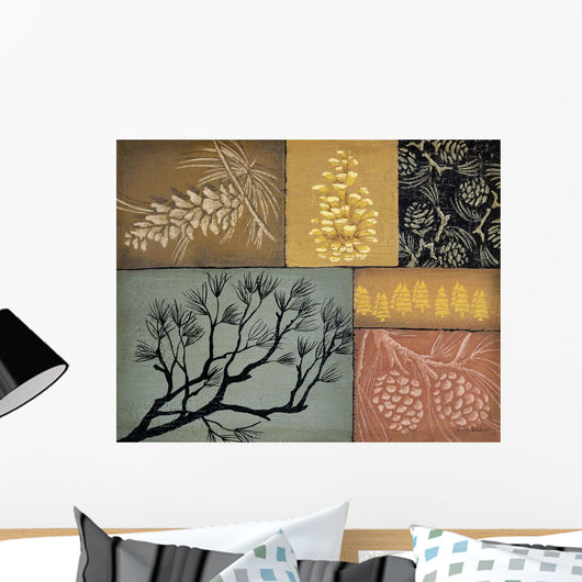 Pine Cones 3 Wall Decal