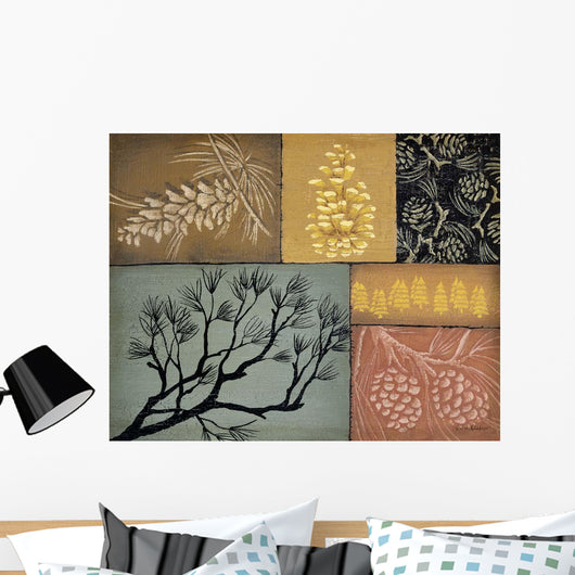 Pine Cones 3 Wall Decal