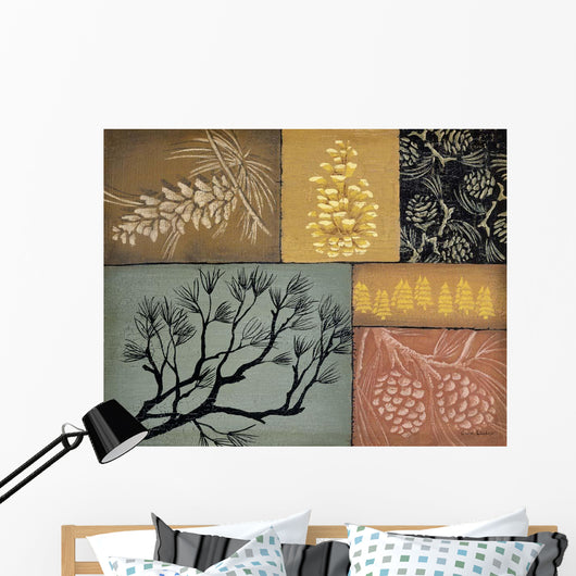 Pine Cones 3 Wall Decal