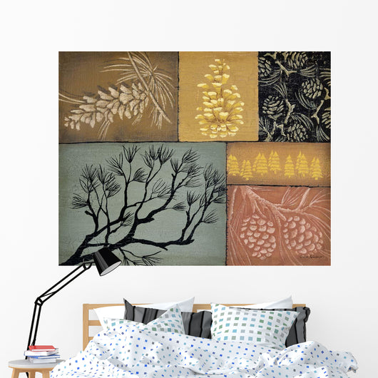 Pine Cones 3 Wall Decal