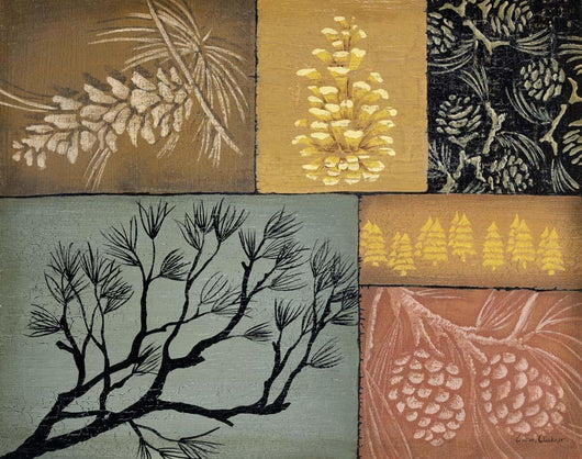 Pine Cones 3 Wall Decal