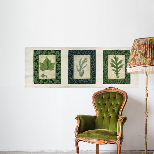 Three Leaves C Wall Decal