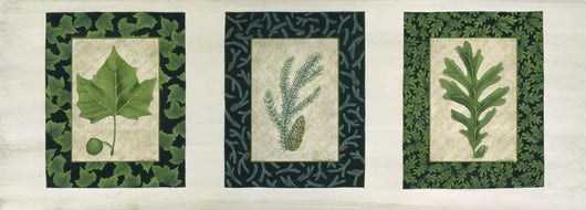 Three Leaves C Wall Decal