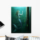 Mermaid Curiosity Wall Mural