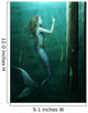 Mermaid Curiosity Wall Mural