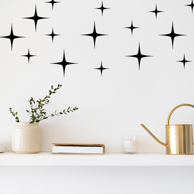Starburst Wallpaper Sticker Set