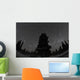 Star Trails and Milky Wall Decal Design 1