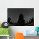 Star Trails and Milky Wall Decal Design 1