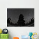 Star Trails and Milky Wall Decal Design 1