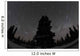 Star Trails and Milky Wall Decal Design 1