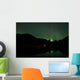Green Aurora above Kincolith Wall Decal Design 2