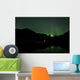 Green Aurora above Kincolith Wall Decal Design 2