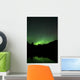 Green Aurora above Kincolith Wall Decal Design 1