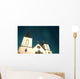 Aurora above Church Wall Decal