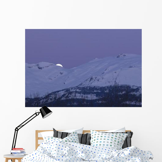 Moonset Wall Decal Design 5