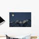 Full Moon Wall Decal Design 3