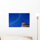 Aurora over Church Wall Decal
