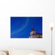 Aurora over Church Wall Decal