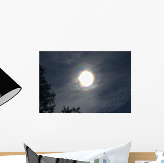 Solar Halo Wall Decal Design 2