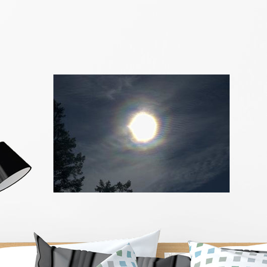 Solar Halo Wall Decal Design 2