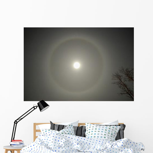 Moon Halo Wall Decal