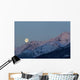 Moon and Alpenglow Wall Decal Design 1