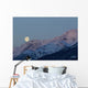 Moon and Alpenglow Wall Decal Design 1