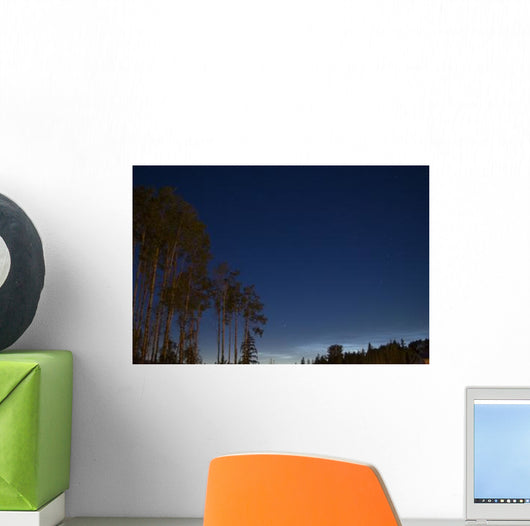 Noctilucent Coluds Wall Decal Design 4
