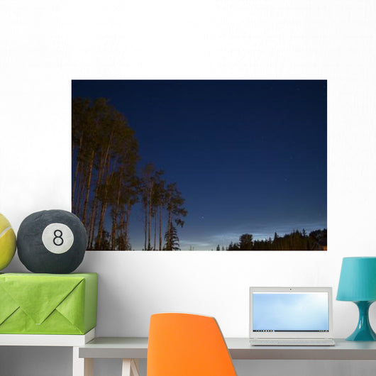 Noctilucent Coluds Wall Decal Design 4