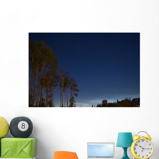 Noctilucent Coluds Wall Decal Design 4