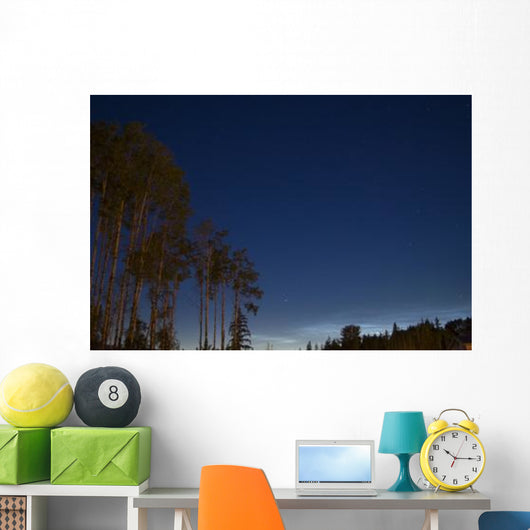 Noctilucent Coluds Wall Decal Design 4
