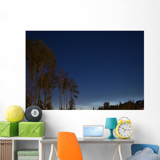 Noctilucent Coluds Wall Decal Design 4
