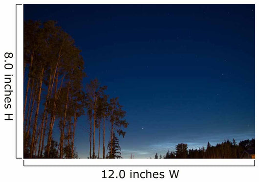 Noctilucent Coluds Wall Decal Design 4