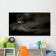 Harvest Moon through Clouds Wall Decal