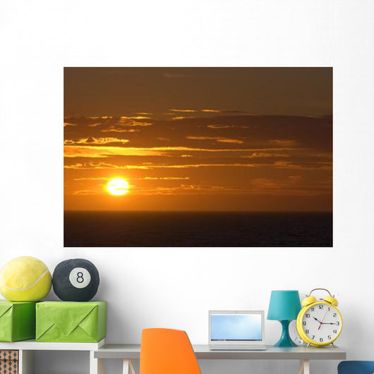Sunset Gulf St Lawrence Wall Decal Design 2