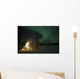 Aurora above Aurora Village Wall Decal Design 3