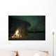 Aurora above Aurora Village Wall Decal Design 3