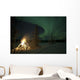 Aurora above Aurora Village Wall Decal Design 3
