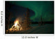 Aurora above Aurora Village Wall Decal Design 3