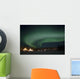 Aurora above Aurora Village Wall Decal Design 2