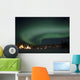Aurora above Aurora Village Wall Decal Design 2