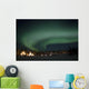 Aurora above Aurora Village Wall Decal Design 2