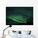 Green Aurora above Far Wall Decal Design 4