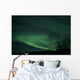 Green Aurora above Far Wall Decal Design 4
