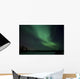 Green Aurora above Far Wall Decal Design 3