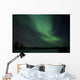 Green Aurora above Far Wall Mural